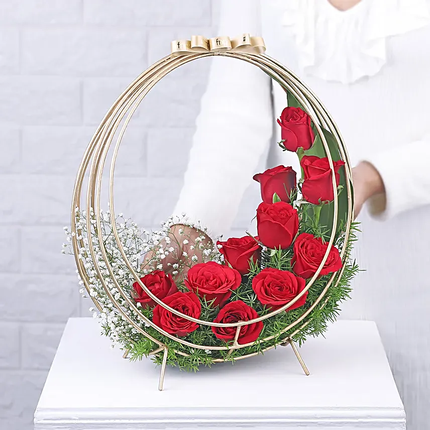 A Bed of Crimson Red Roses