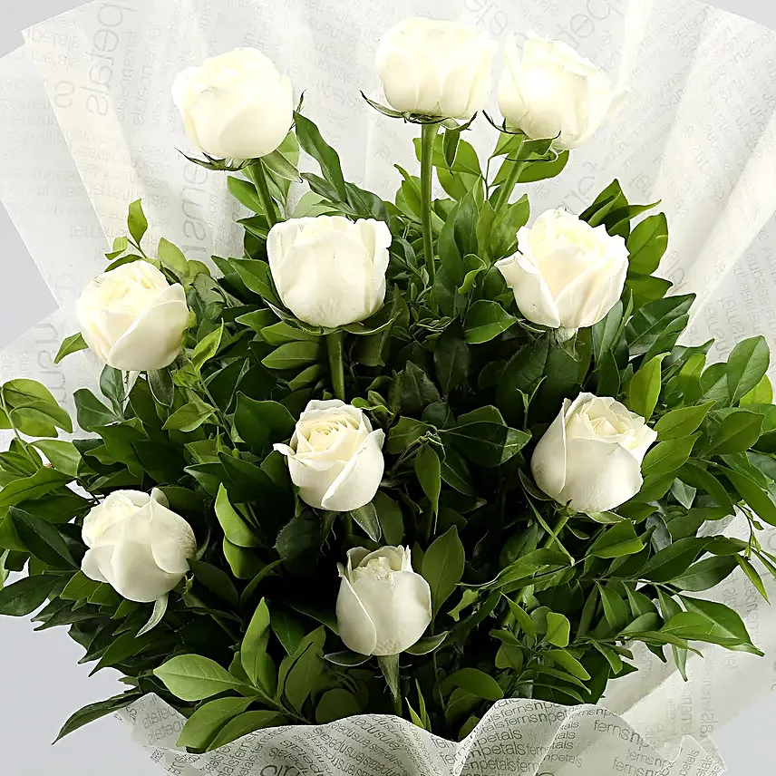 A Cool Breeze Roses Bouquet Truffle Cake