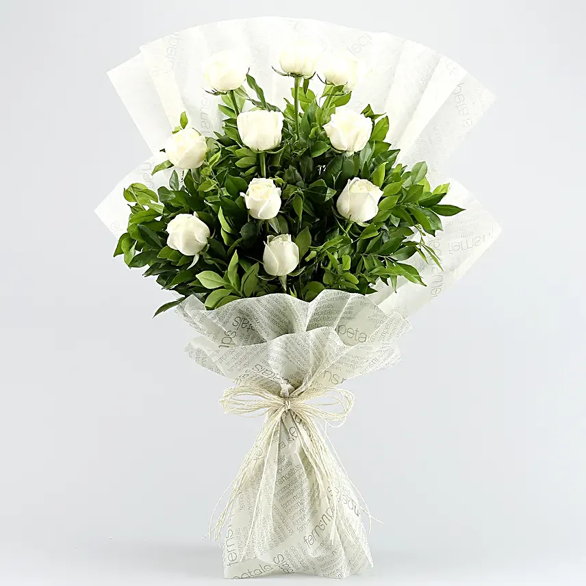 A Cool Breeze Roses Bouquet Truffle Cake