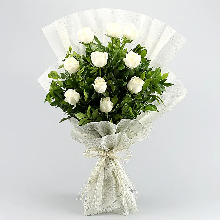 A Cool Breeze Roses Bouquet Truffle Cake