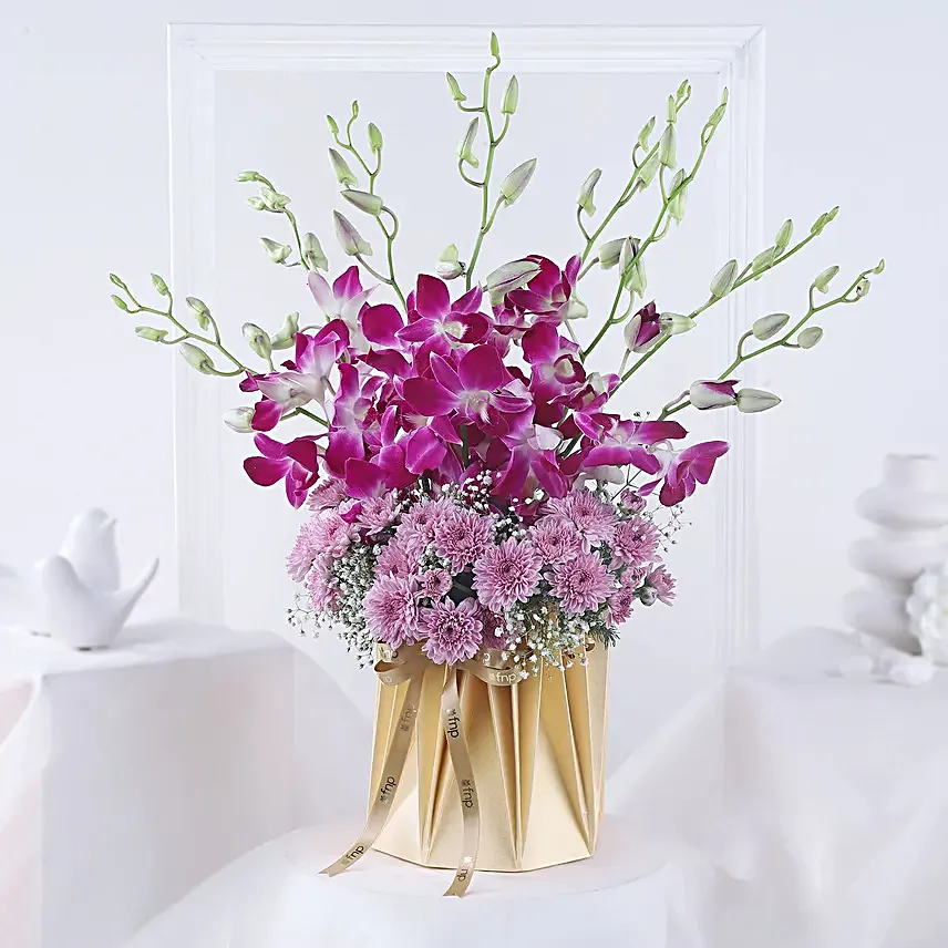A Symphony in Purple Arrangement