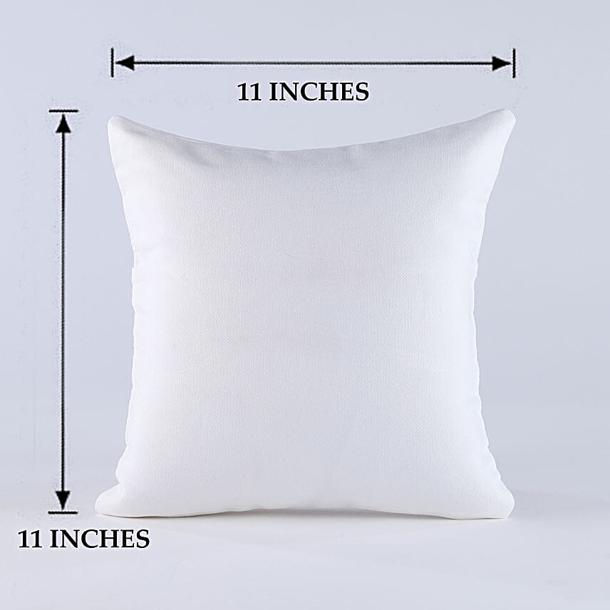 Online Printed Hindi Wishes Cushion For Brother