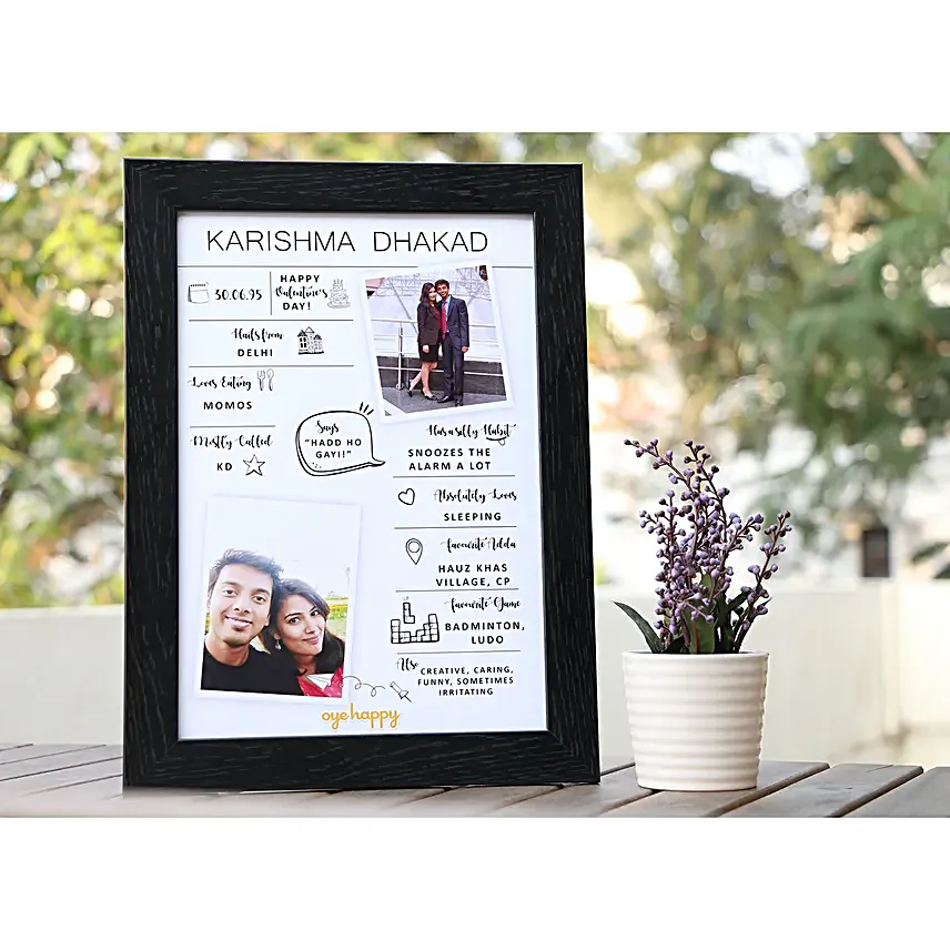 All about you Frame