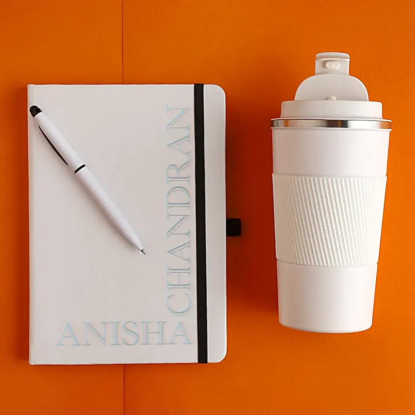 All Whites Personalised Gift Set
