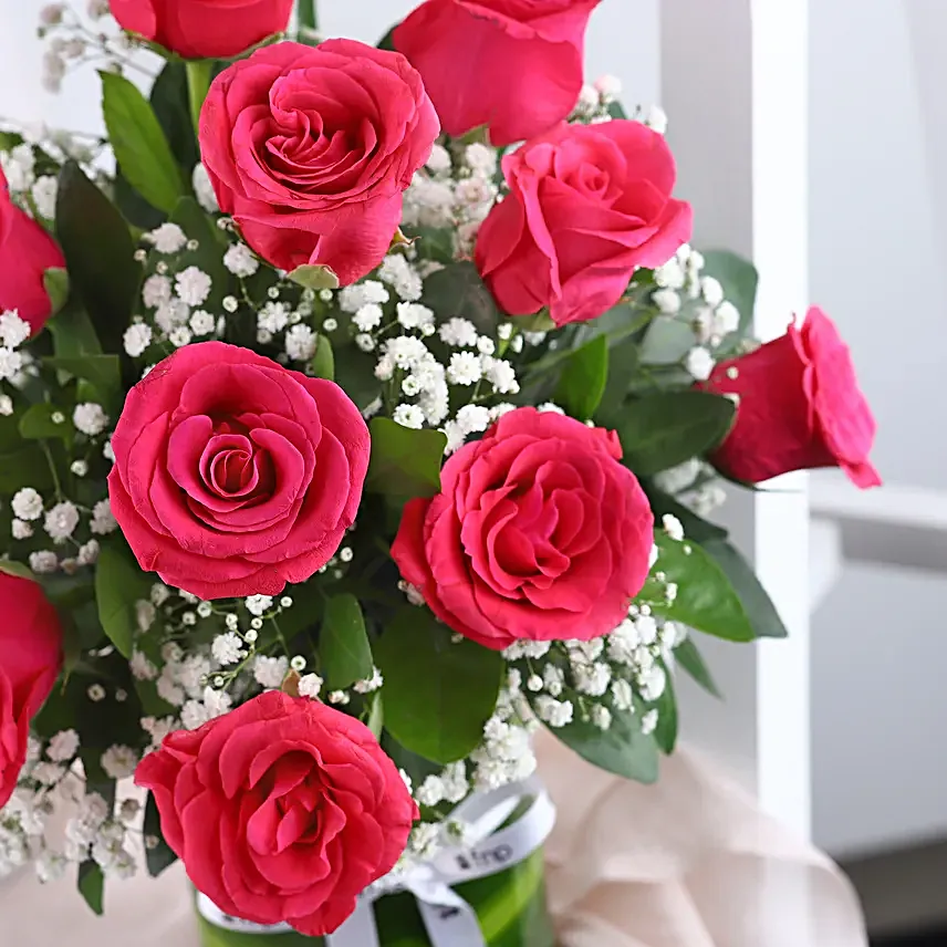 Alluring Roses Jar Arrangement