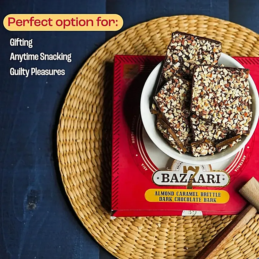Almond N Caramel Brittle Bark Pack