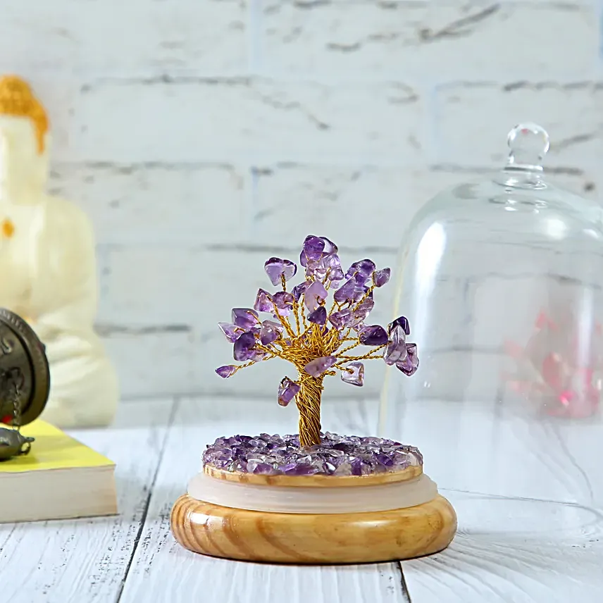 Amethyst Dome Tranquility Wish Tree