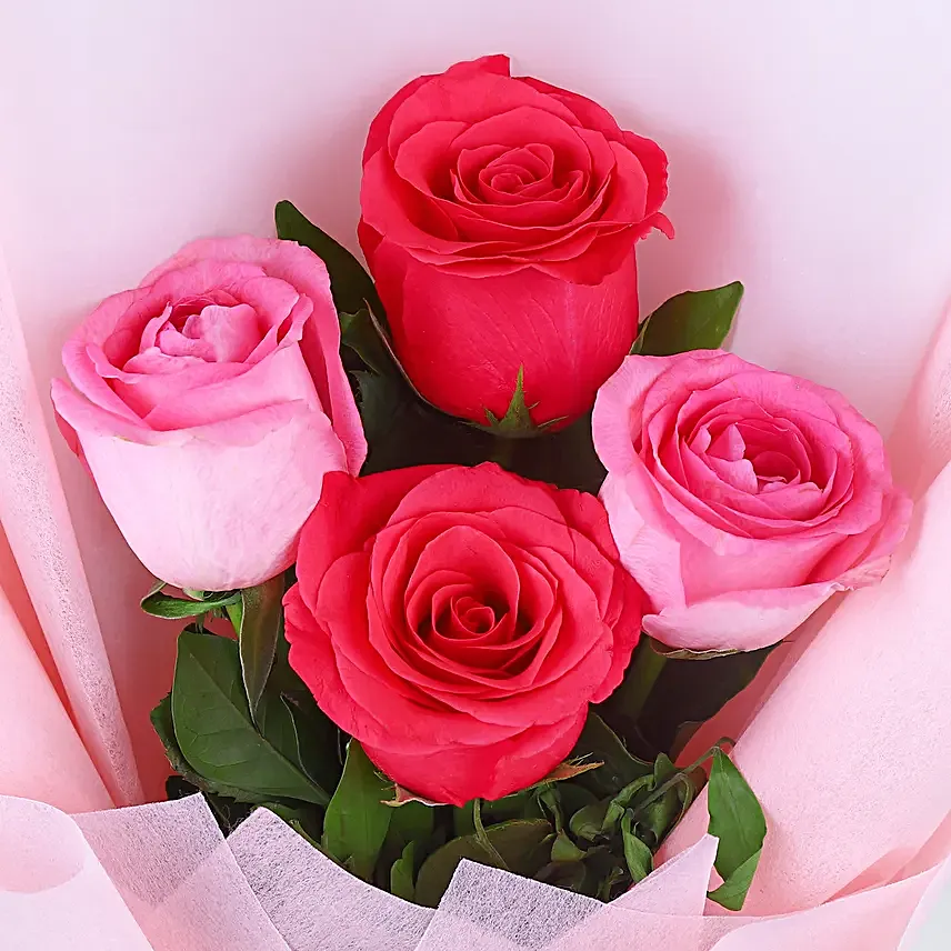 Angelic Rose Bouquet N Black Forest Birthday Bliss