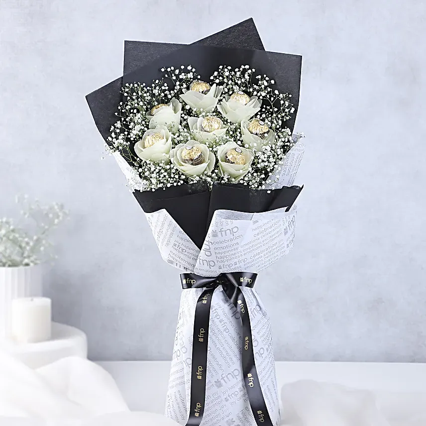 Anniversary Bliss Chocolate Bouquet