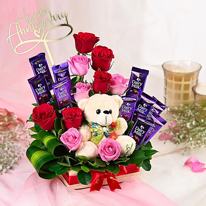 Anniversary Love N Chocolate Delight
