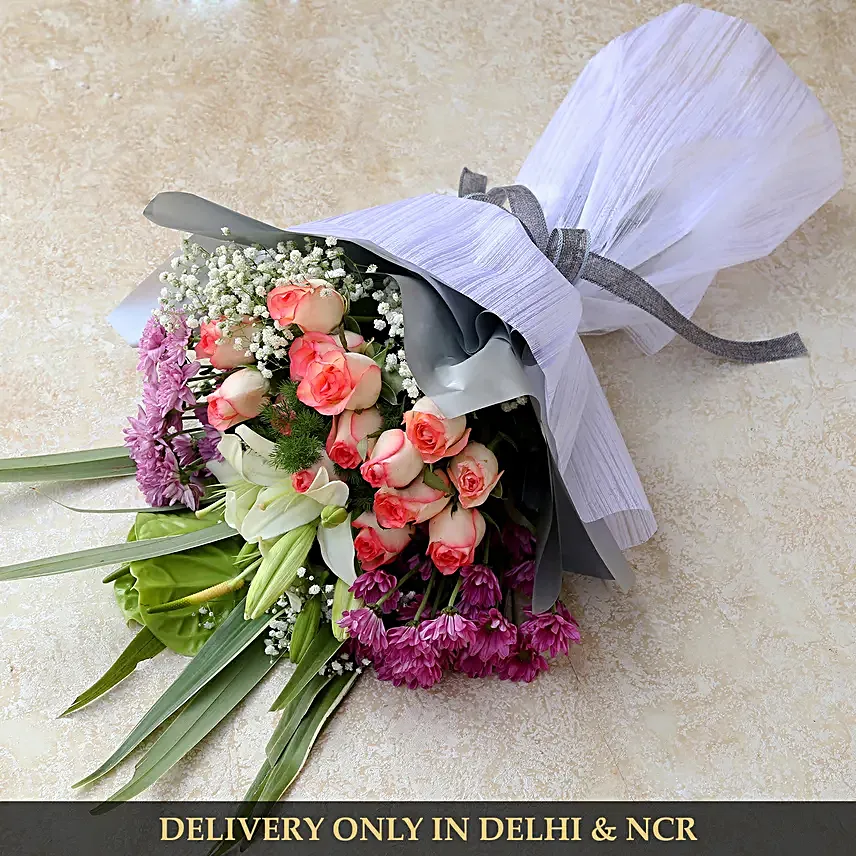 Flower Bouquet for Him