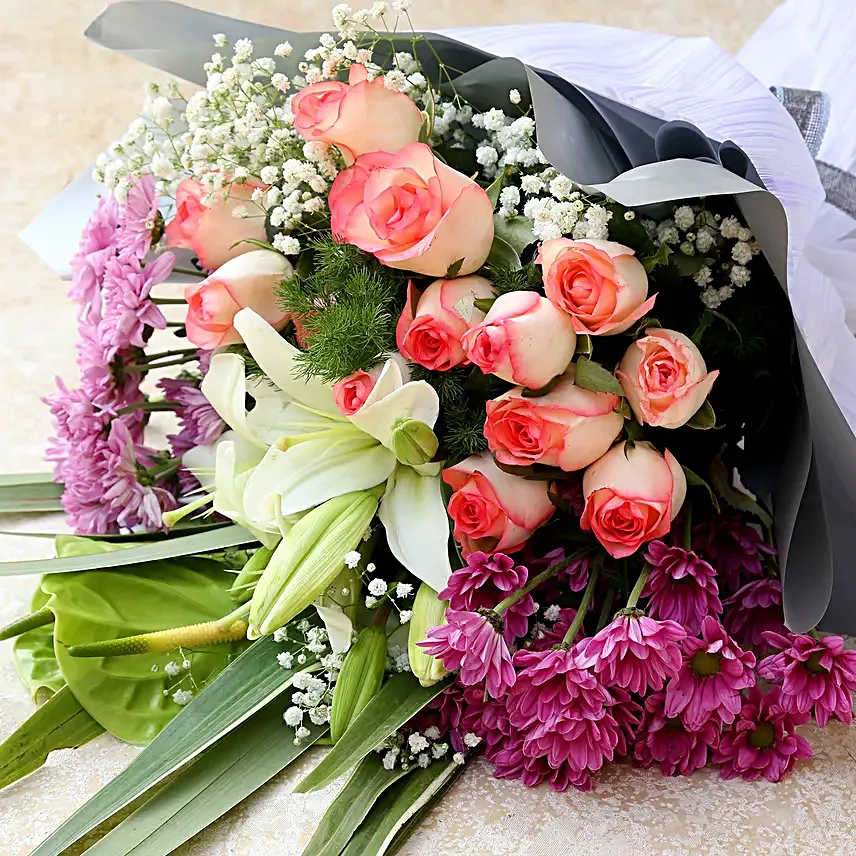 Flower Bouquet for Him