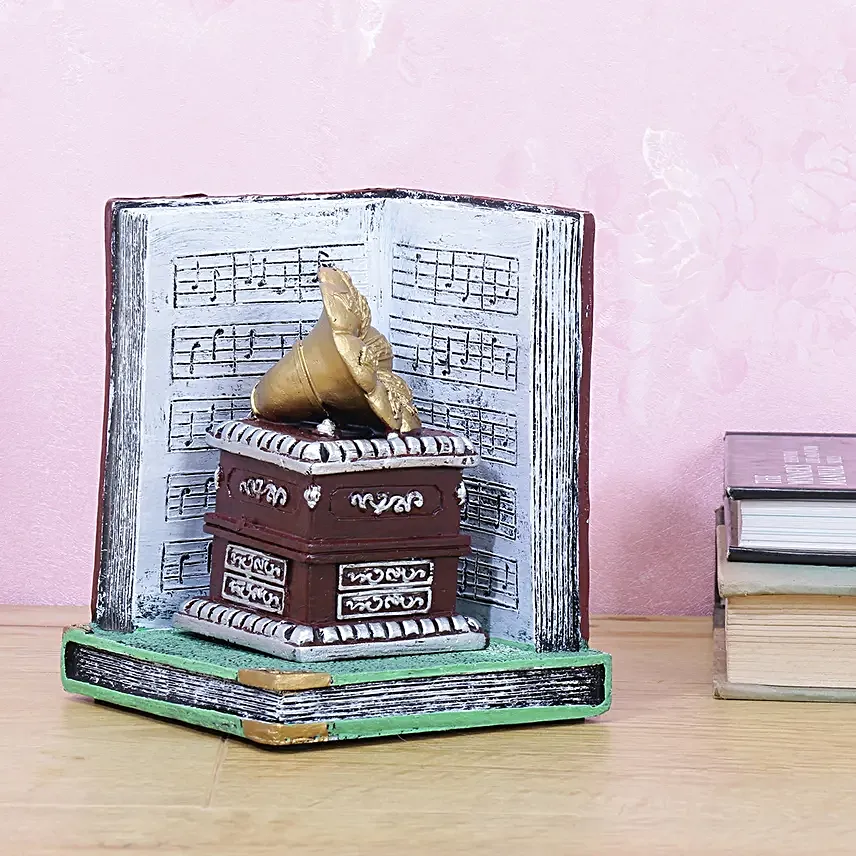 Antique Gramophone Decorative Accent