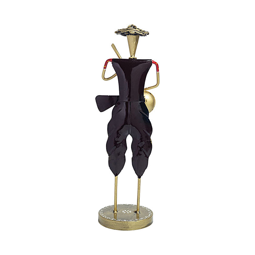 Antique Musician Figurine