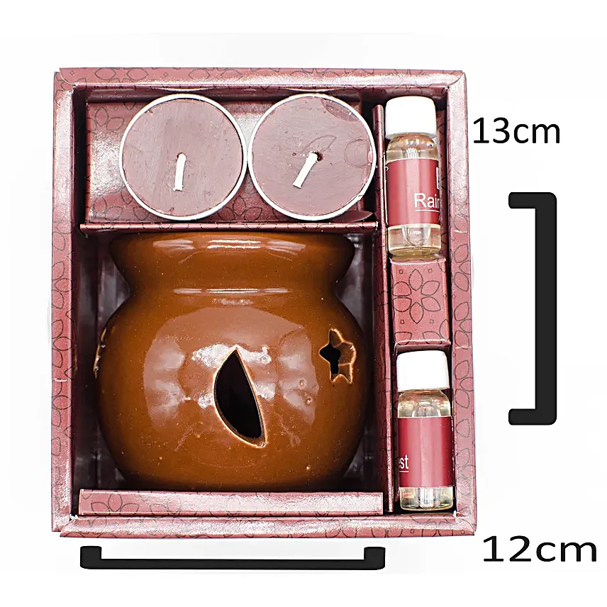 Aroma Burner Gift Set Jasmine