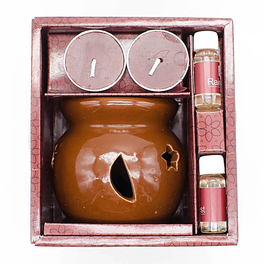 Aroma Burner Gift Set Jasmine