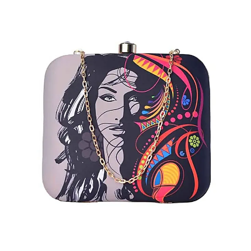 Artklim Boho Woman Charm Clutch Bag