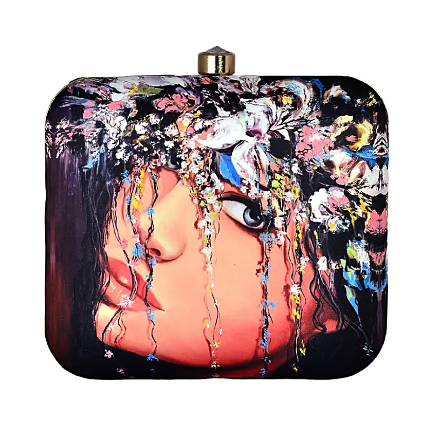 Artklim Floral Vignette Mesmerising Clutch Bag
