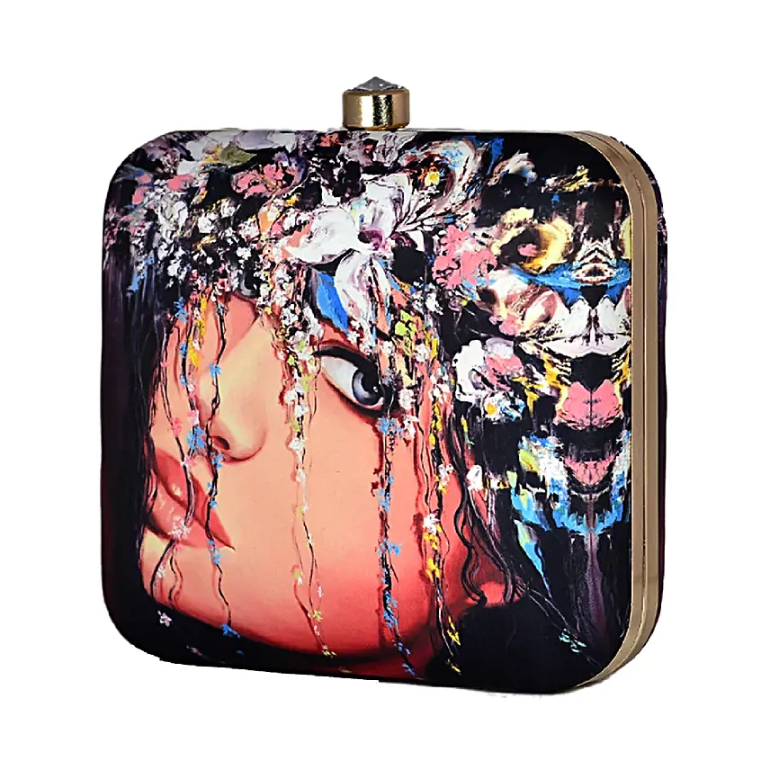 Artklim Floral Vignette Mesmerising Clutch Bag