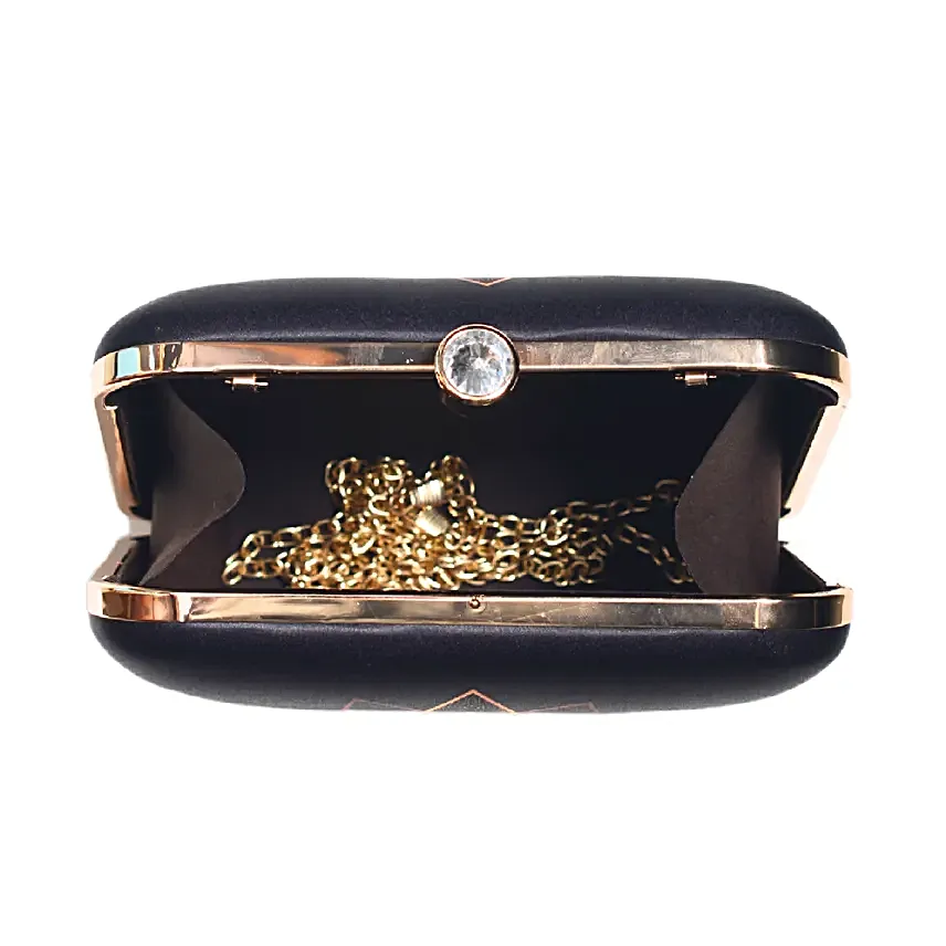 Artklim Golden Charm Mandala Clutch Bag