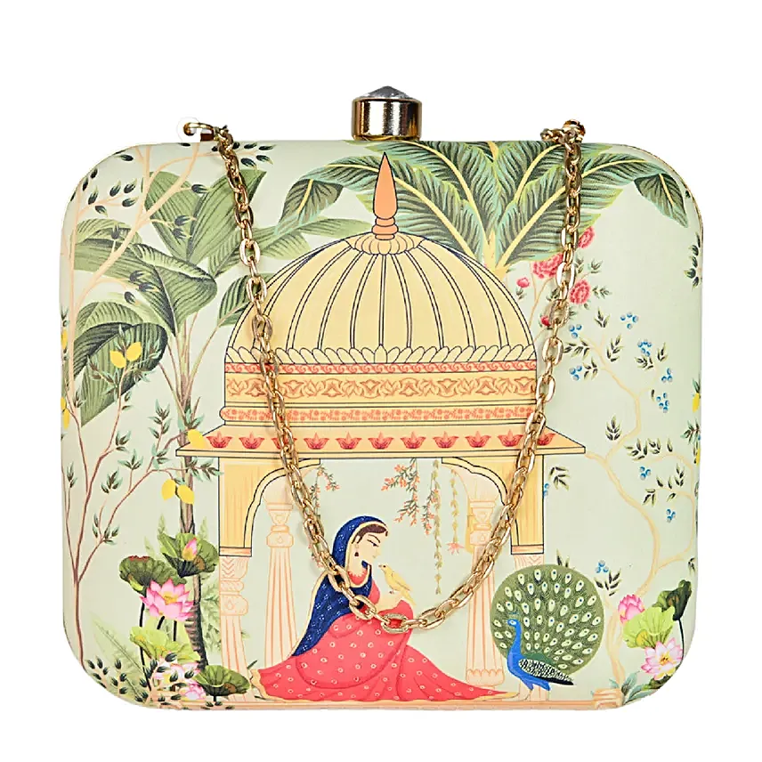 Artklim Rani Sahiba Theme Clutch Bag