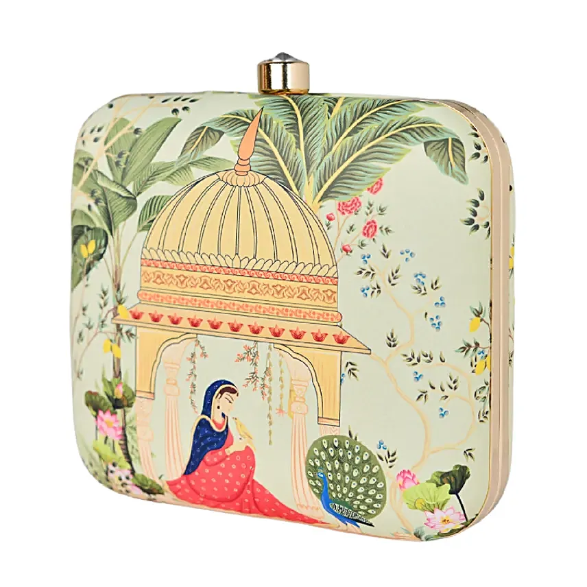 Artklim Rani Sahiba Theme Clutch Bag