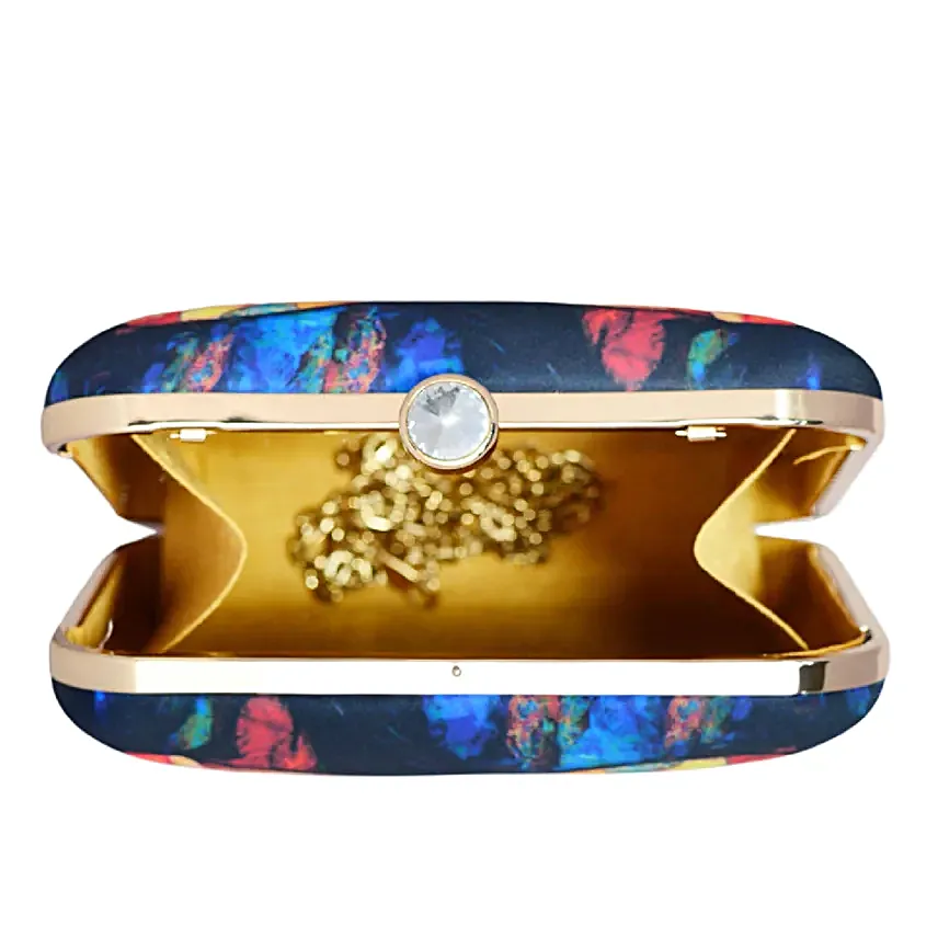 Artklim Vibrant Butterfly Women Clutch Bag