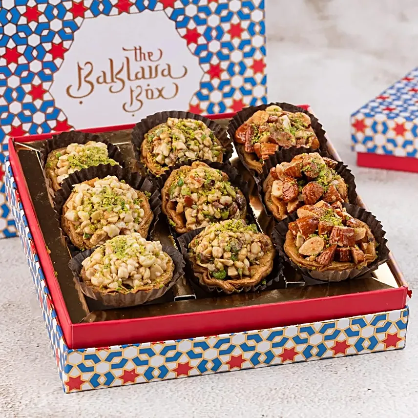 Assorted Dryfruits Tart Baklavas Box