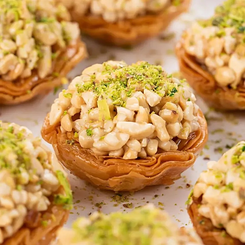 Assorted Dryfruits Tart Baklavas Box