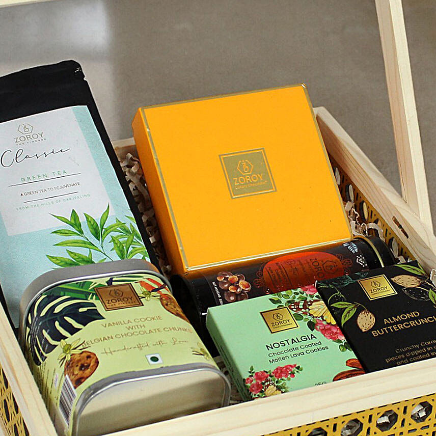 Assorted Gourmet Goodies Rakhi Hamper
