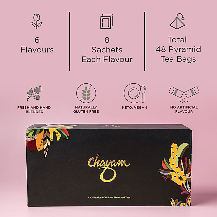 Assorted Wellness Tea Gift Box