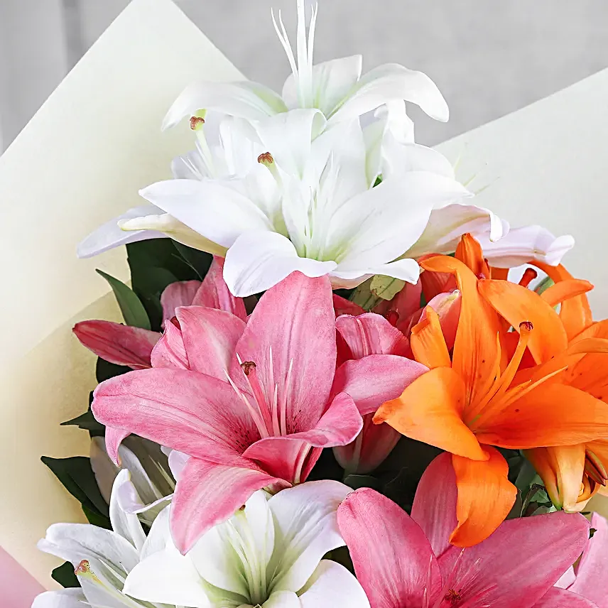 Online Attractive Mixed Lilies