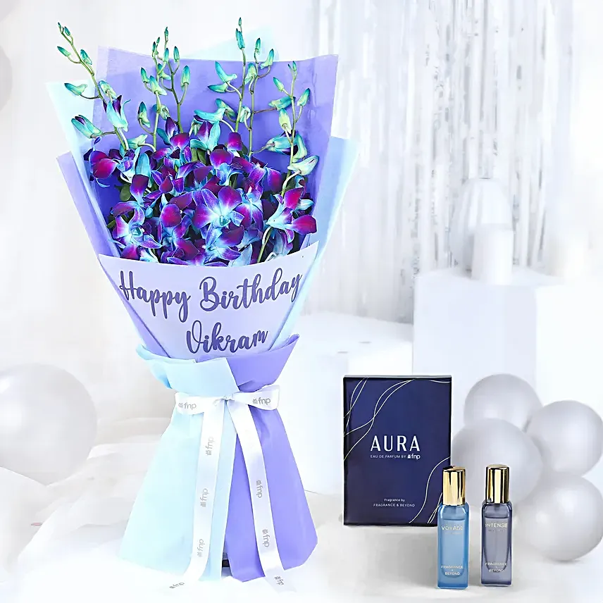 Aura Orchid Birthday Charm
