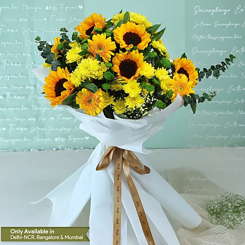 Autumn Garden Floral Love Bouquet