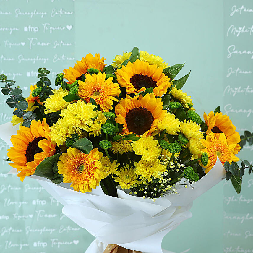 Autumn Garden Floral Love Bouquet