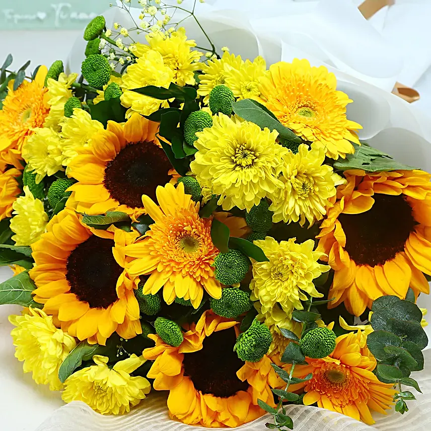 Autumn Garden Floral Love Bouquet