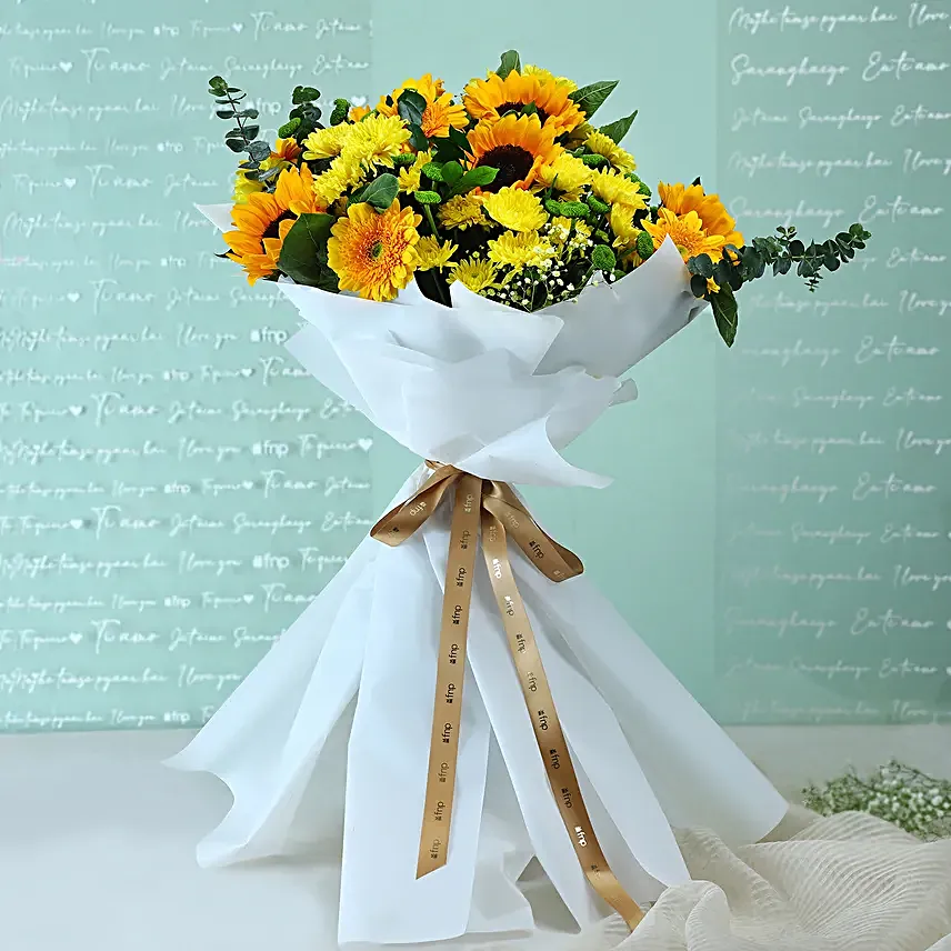 Autumn Garden Floral Love Bouquet
