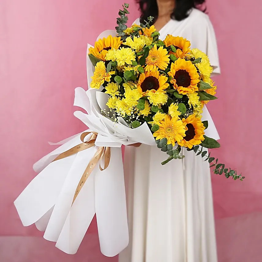 Autumn Garden Floral Love Bouquet