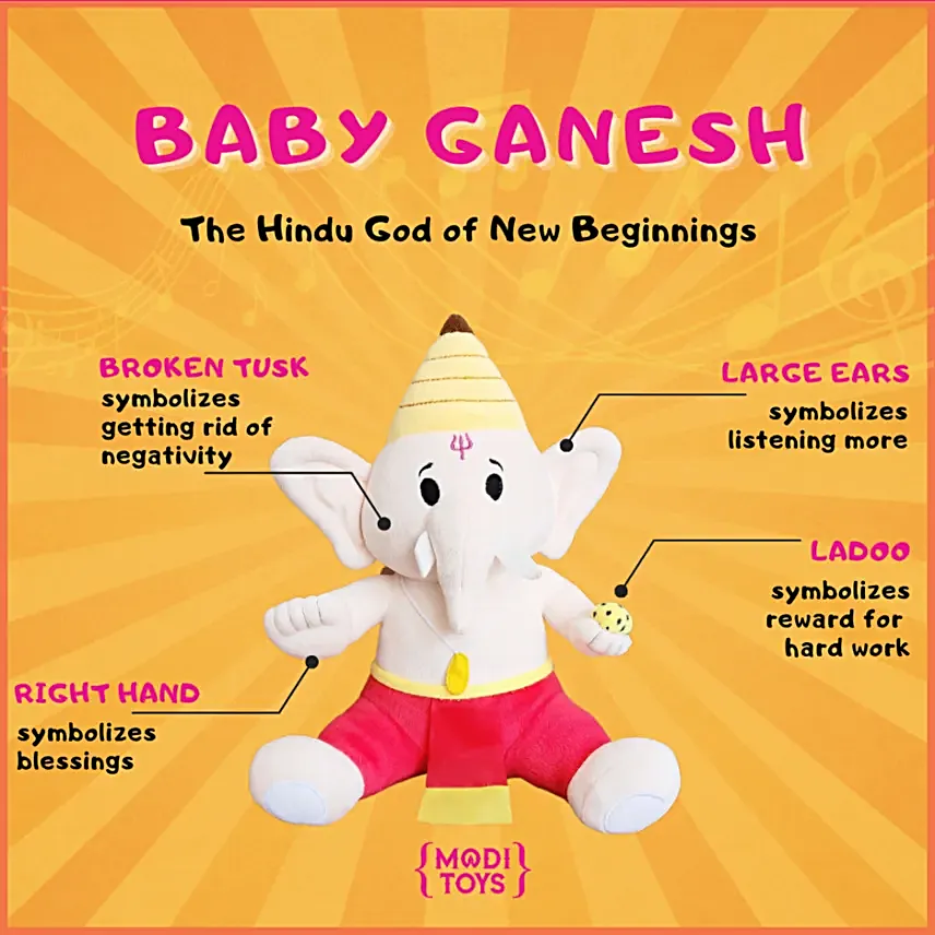 Baby Ganesha Mantra Singing Toy