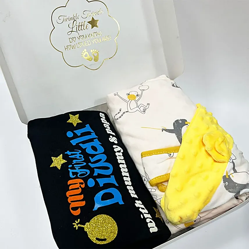 Babyrobe My First Diwali Baby Gift Box
