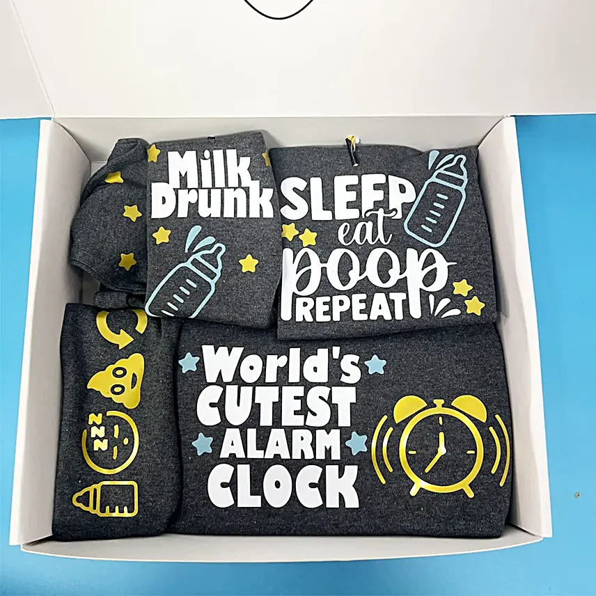 Babyrobe Personalised Quirky Baby Gift Box