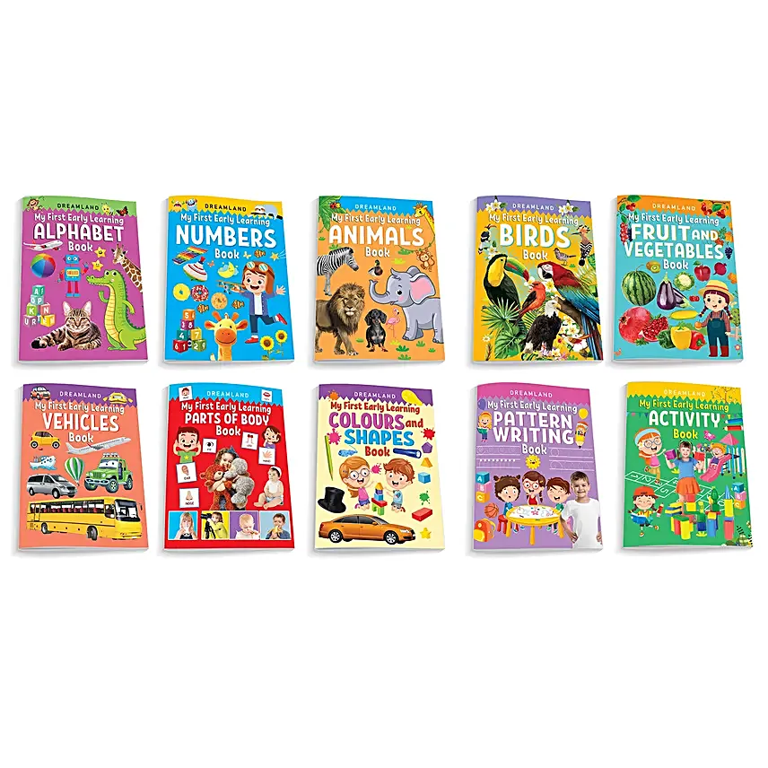 Babys First Early Learning Book Set
