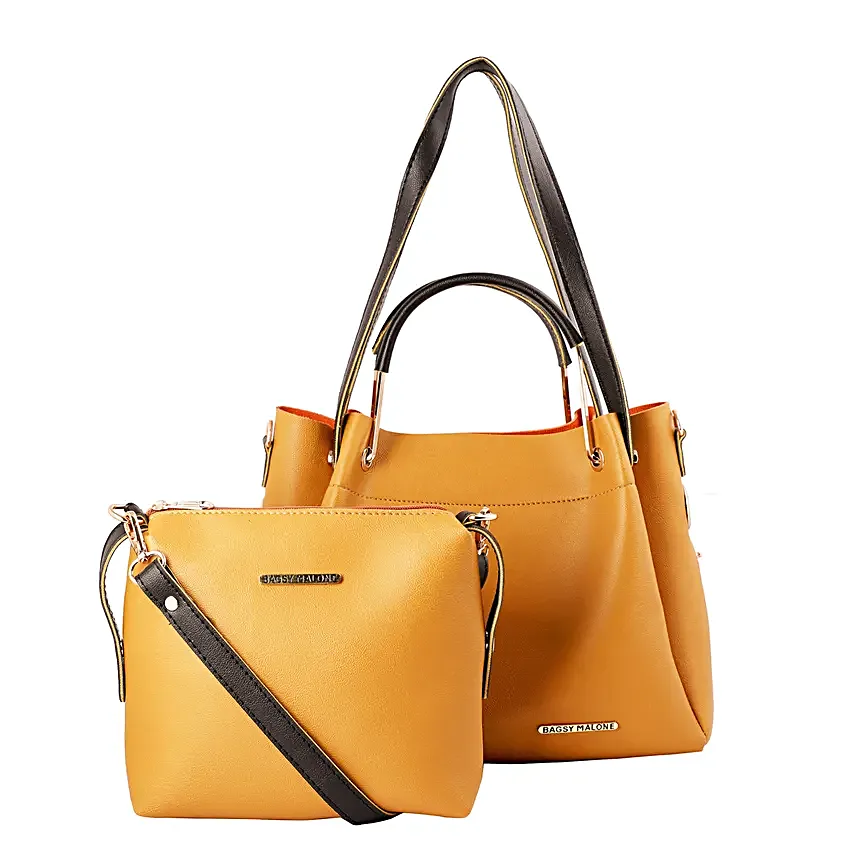 Bagsy Malone Walnut Brown Bag Combo