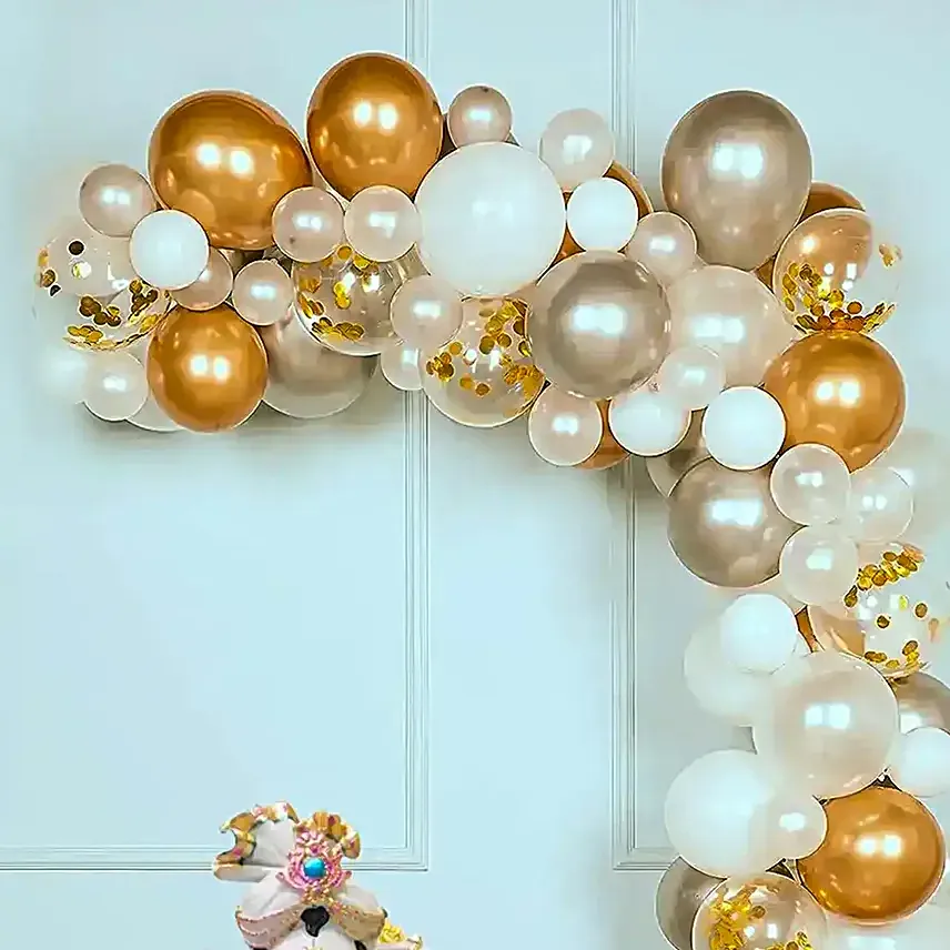 Balloon Setup Puja Celebration