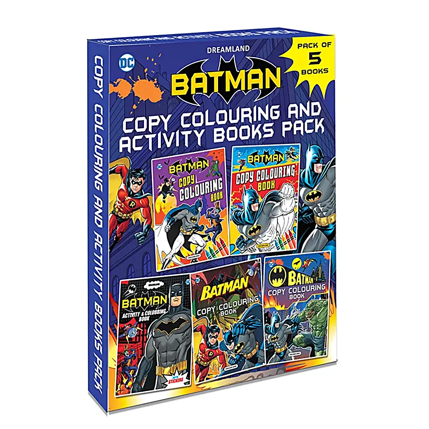 Batman Activity Kids Book Set