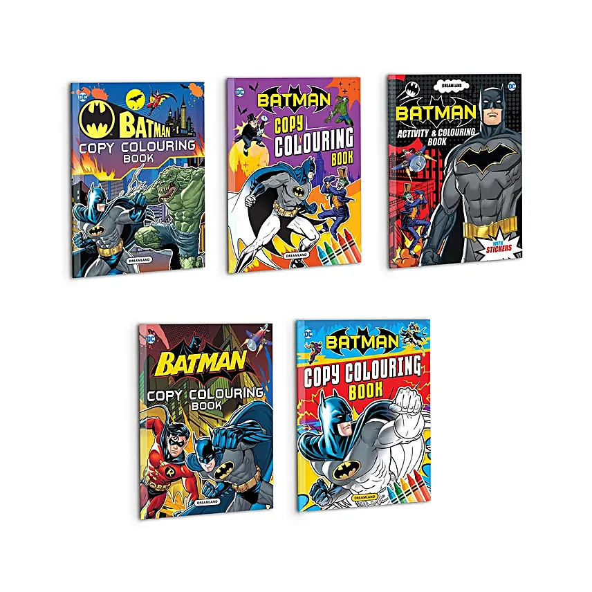 Batman Activity Kids Book Set