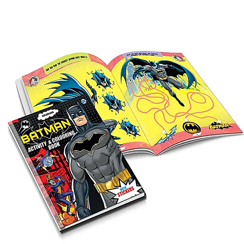 Batman Activity Kids Book Set