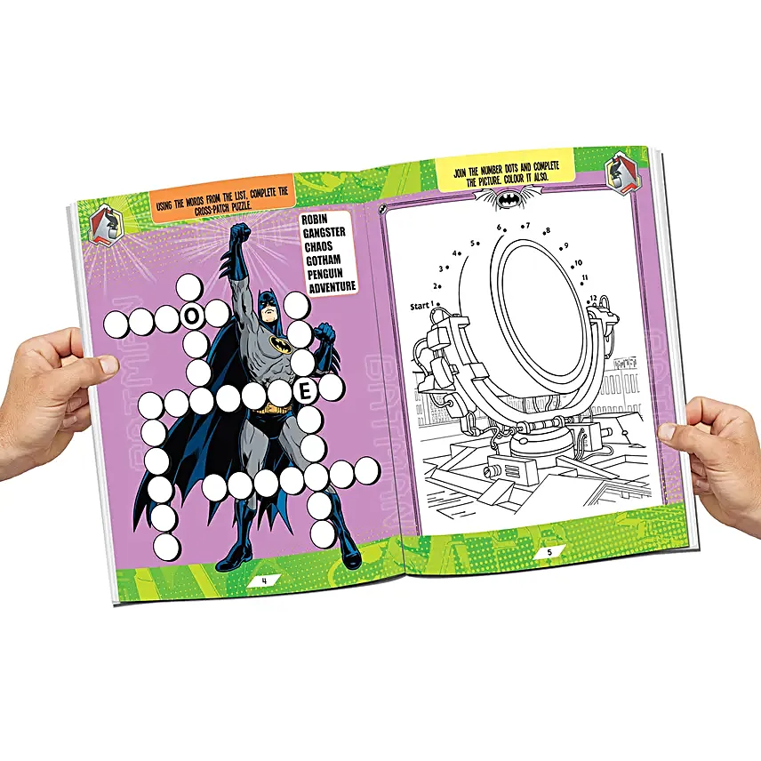 Batman Activity Kids Book Set