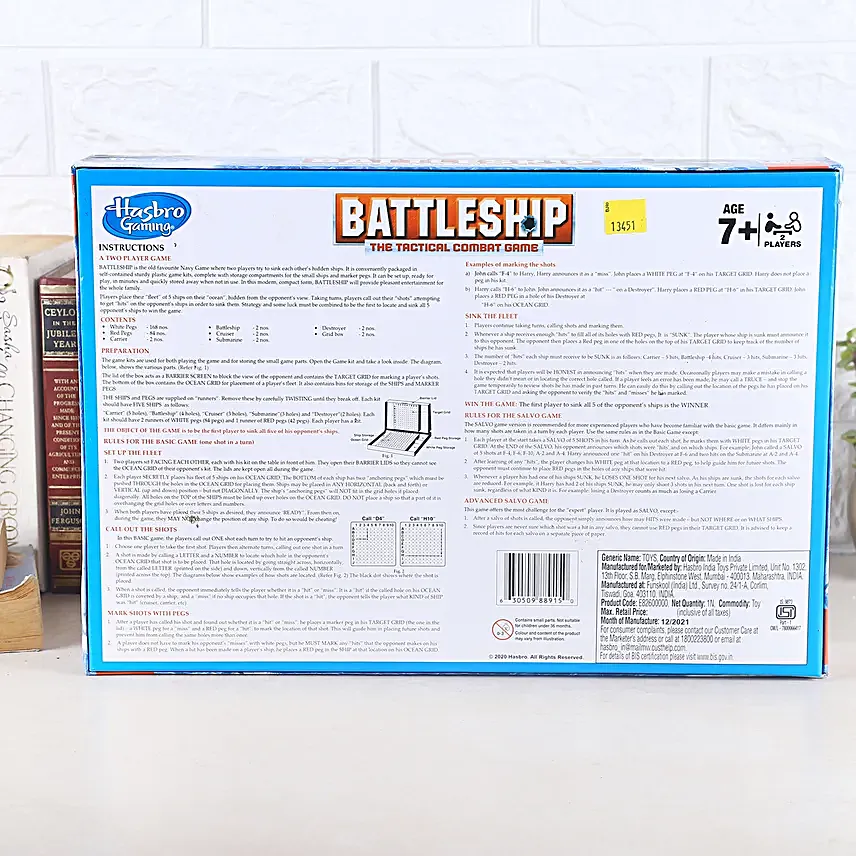 Battleship Board Game For Kids