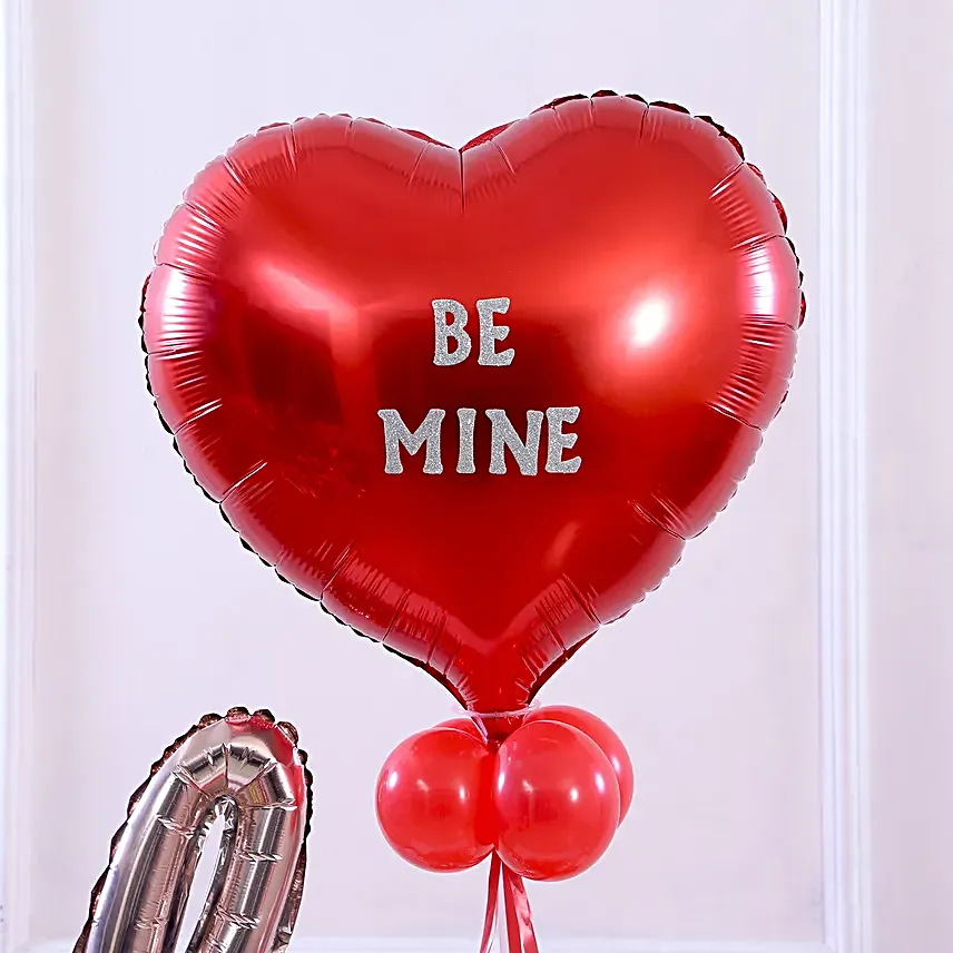 Be Mine Balloon Arrangements